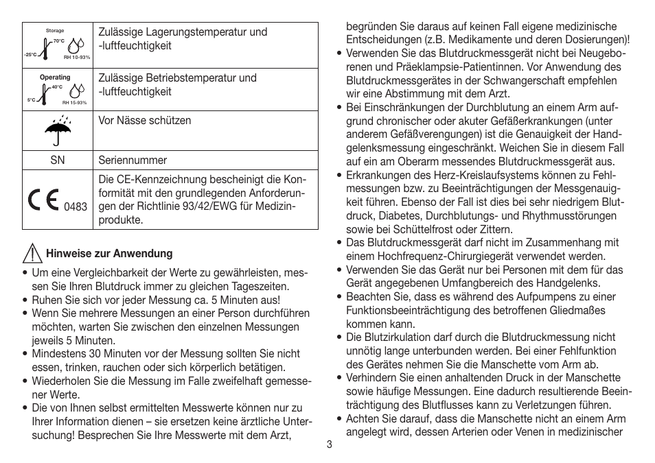 Beurer BC 32 User Manual | Page 3 / 76