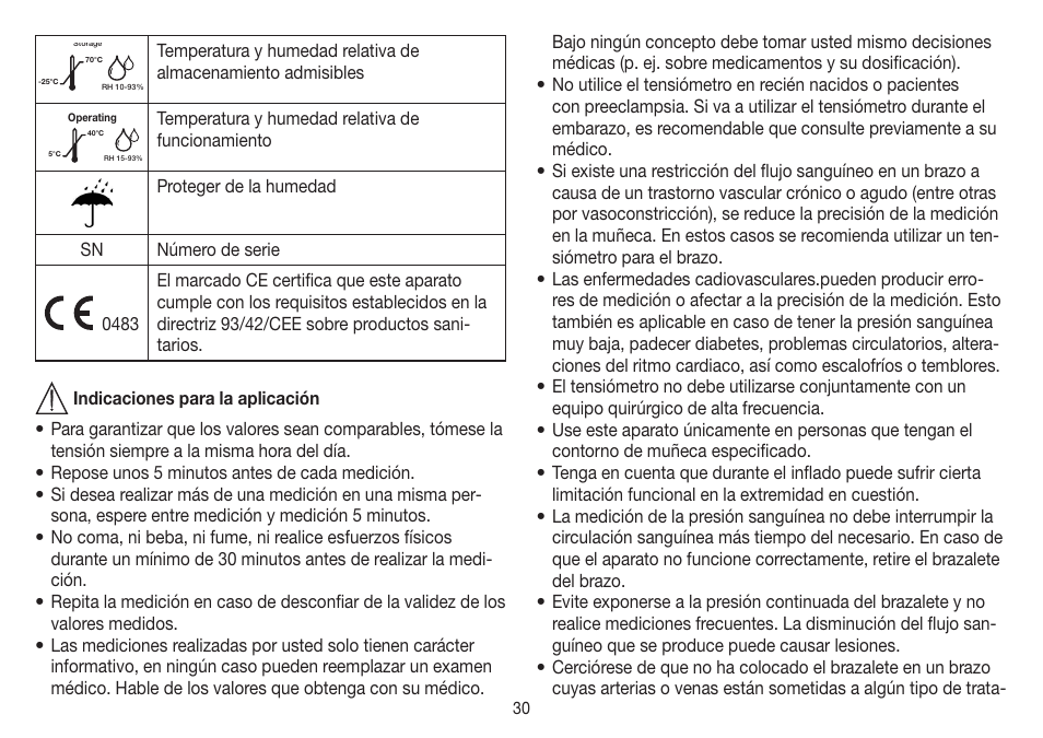 Beurer BC 32 User Manual | Page 30 / 76