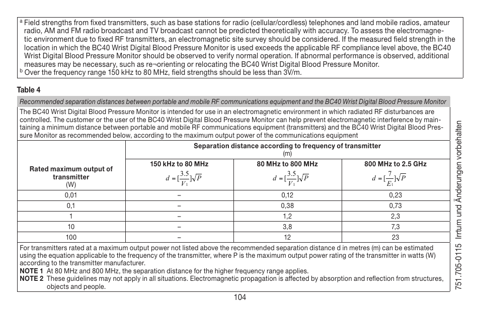 Beurer BC 40 User Manual | Page 104 / 104