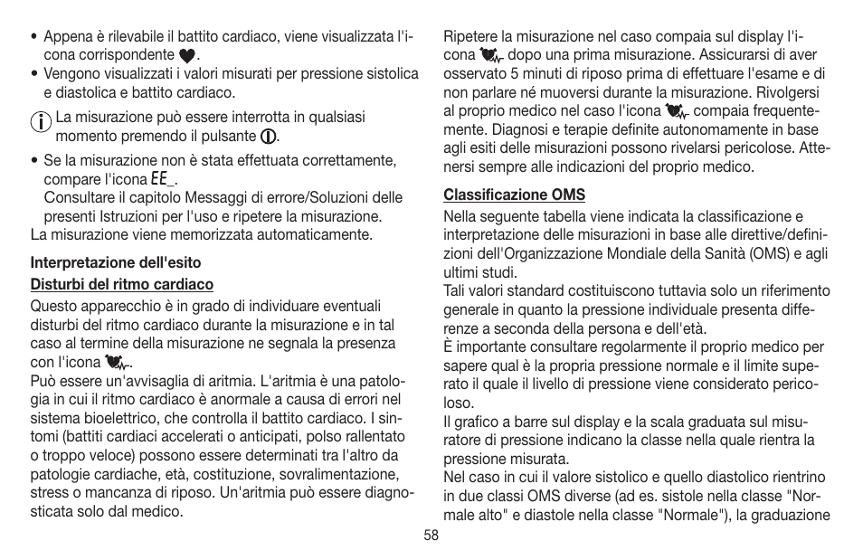 Beurer BC 40 User Manual | Page 58 / 104