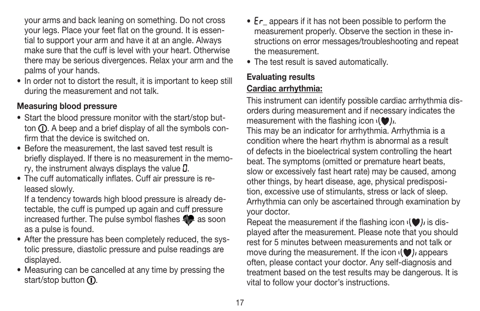 Beurer BC 44 User Manual | Page 17 / 84