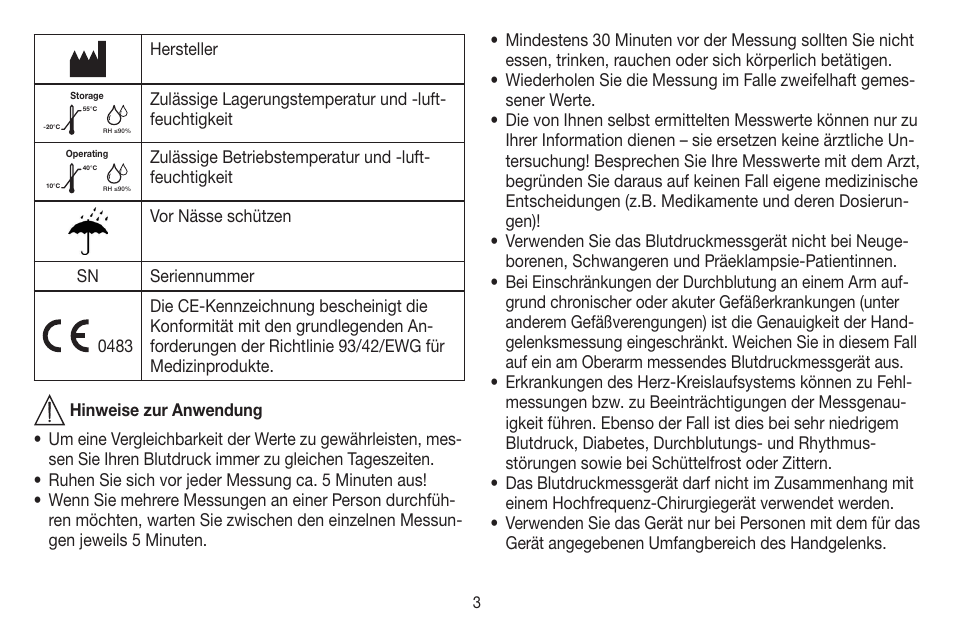 Beurer BC 44 User Manual | Page 3 / 84