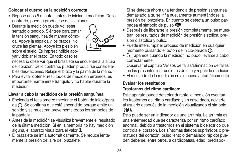 Beurer BC 44 User Manual | Page 36 / 84