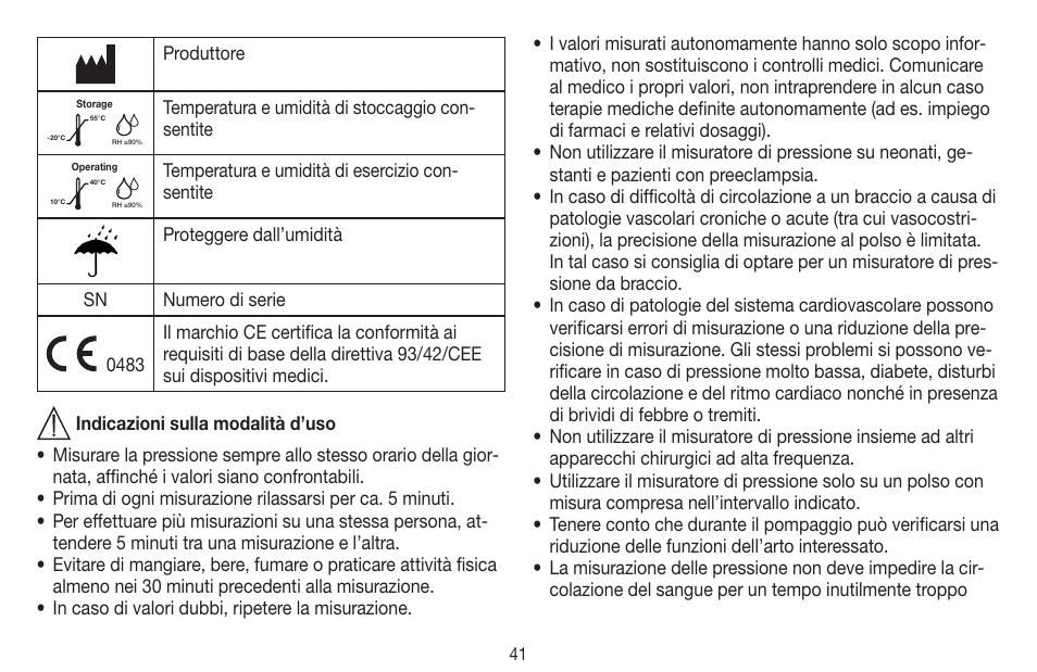 Beurer BC 44 User Manual | Page 41 / 84