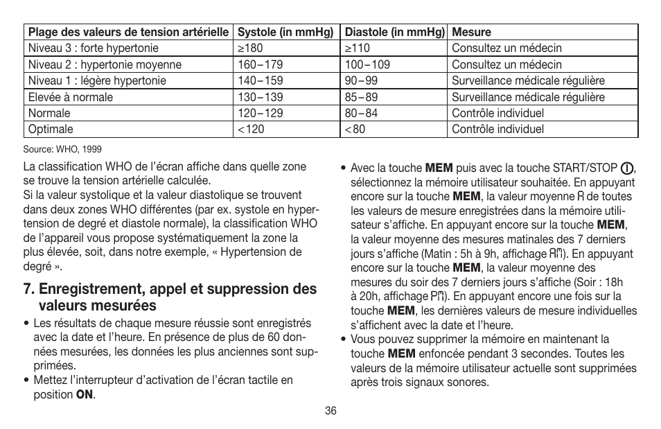 Beurer BC 58 User Manual | Page 36 / 108