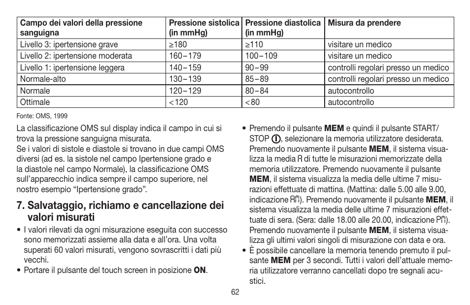 Beurer BC 58 User Manual | Page 62 / 108
