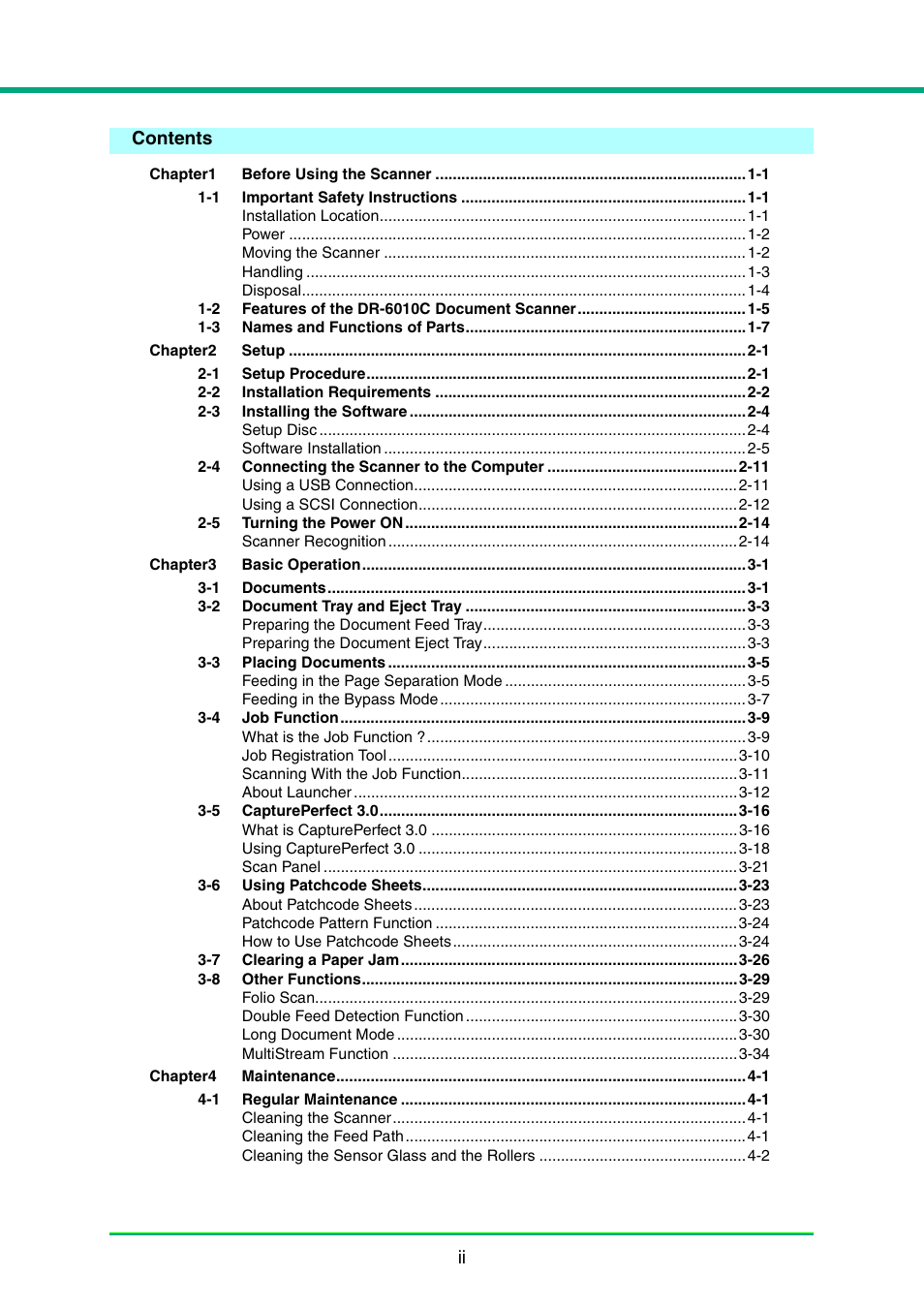 Canon IMAGE FORMULA DR-6010C User Manual | Page 6 / 142