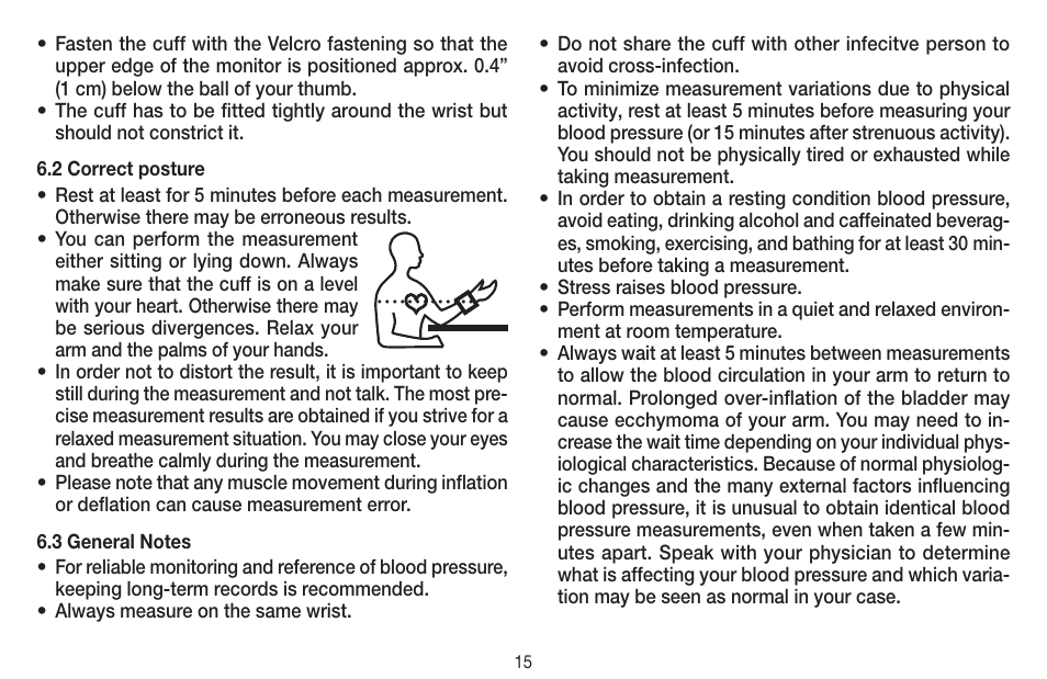 Beurer BC 58 User Manual | Page 15 / 56