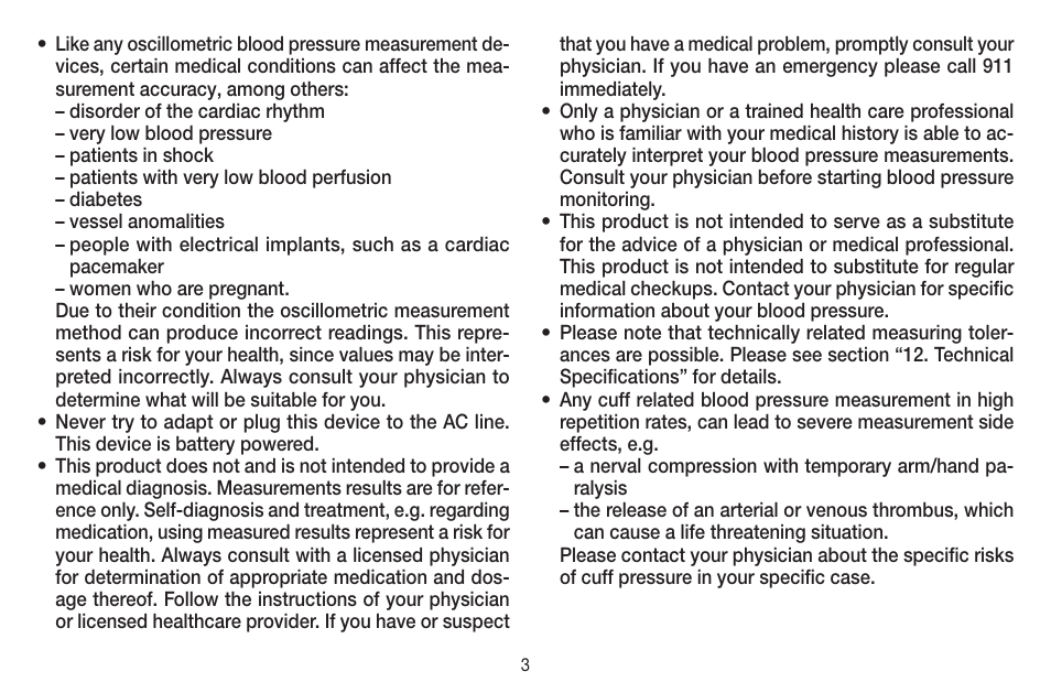 Beurer BC 58 User Manual | Page 3 / 56