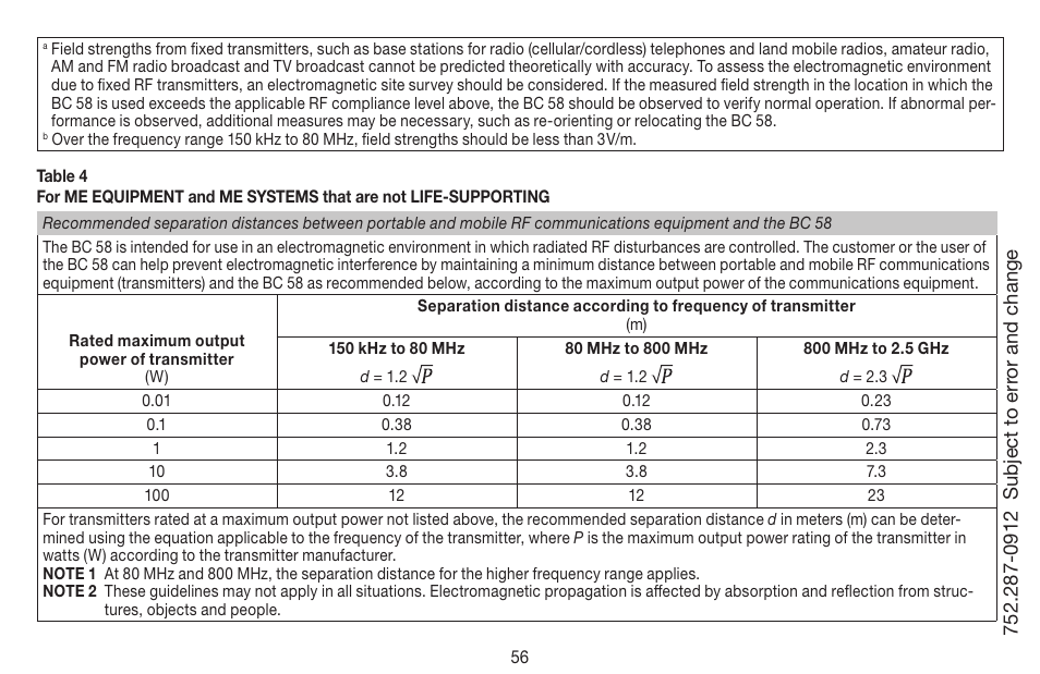 Beurer BC 58 User Manual | Page 56 / 56