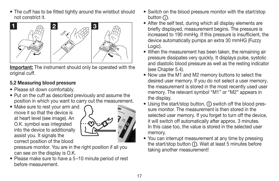 Beurer BC 60 User Manual | Page 17 / 84