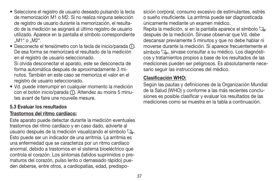 Beurer BC 60 User Manual | Page 37 / 84