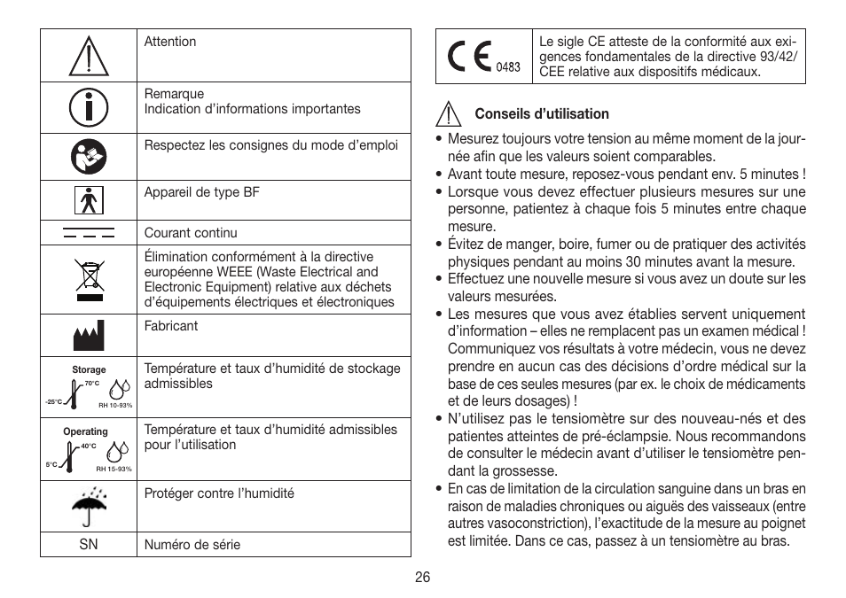 Beurer BC 80 User Manual | Page 26 / 100