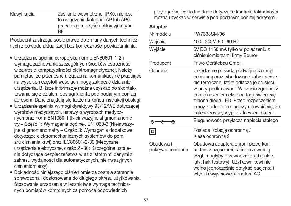 Beurer BM 19 User Manual | Page 87 / 92