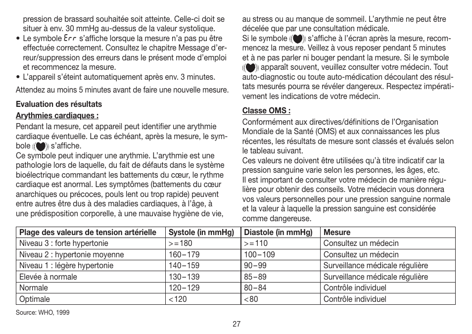 Beurer BM 26 User Manual | Page 27 / 80