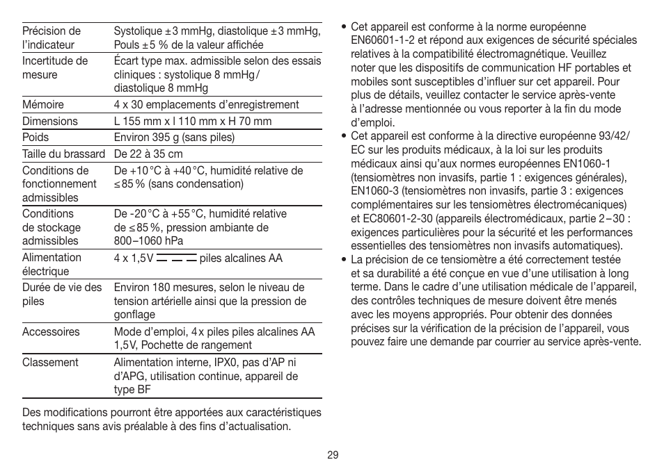 Beurer BM 26 User Manual | Page 29 / 80