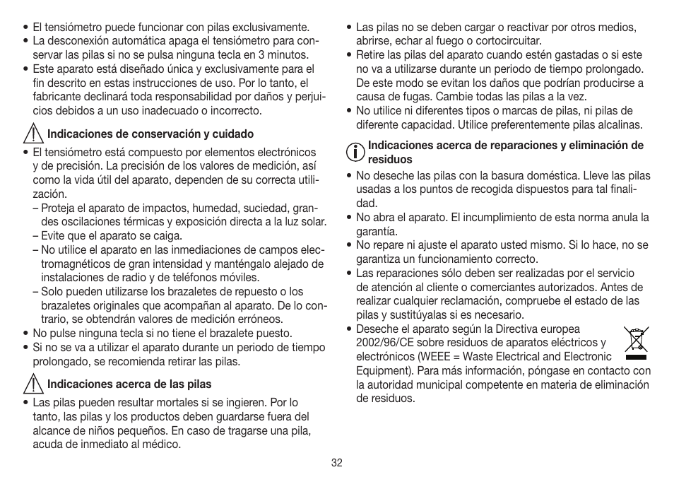 Beurer BM 26 User Manual | Page 32 / 80