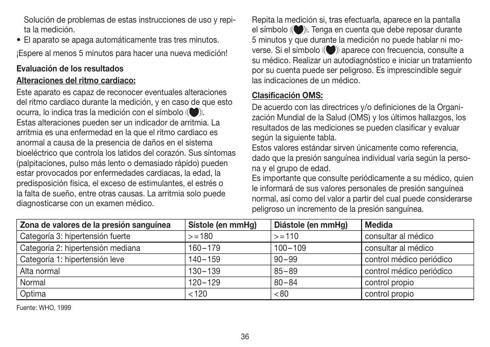 Beurer BM 26 User Manual | Page 36 / 80