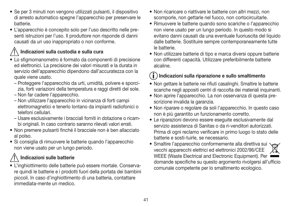 Beurer BM 26 User Manual | Page 41 / 80