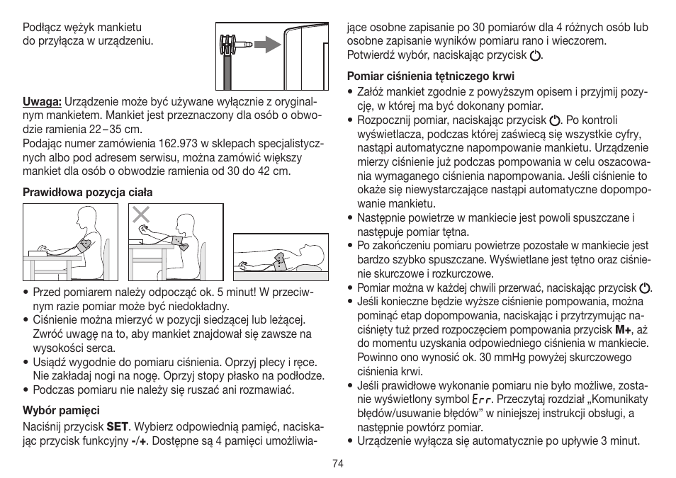 Beurer BM 26 User Manual | Page 74 / 80