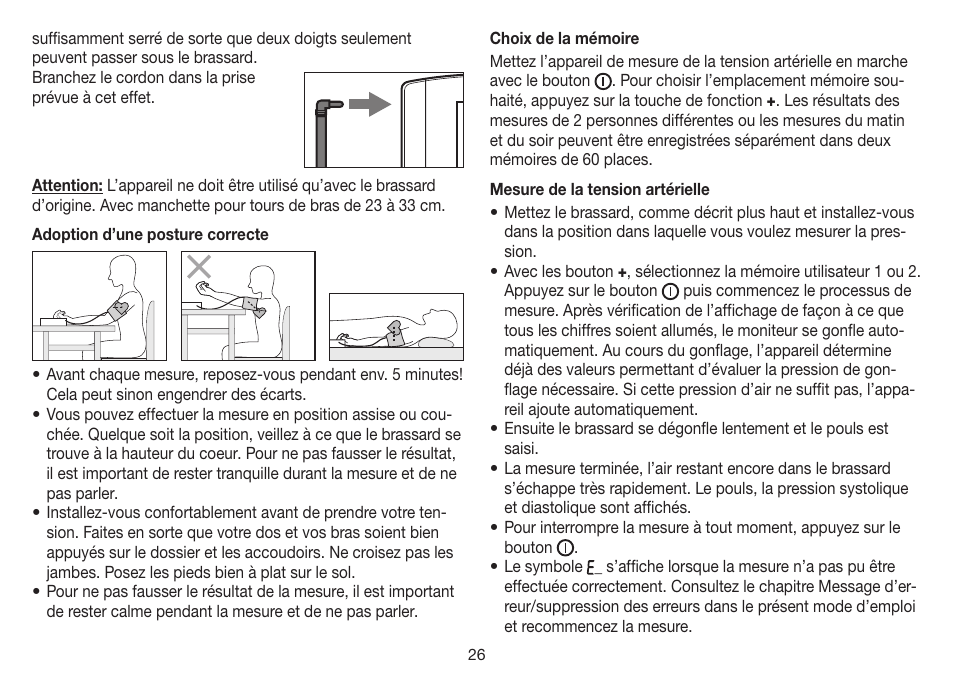 Beurer BM 35 User Manual | Page 26 / 80