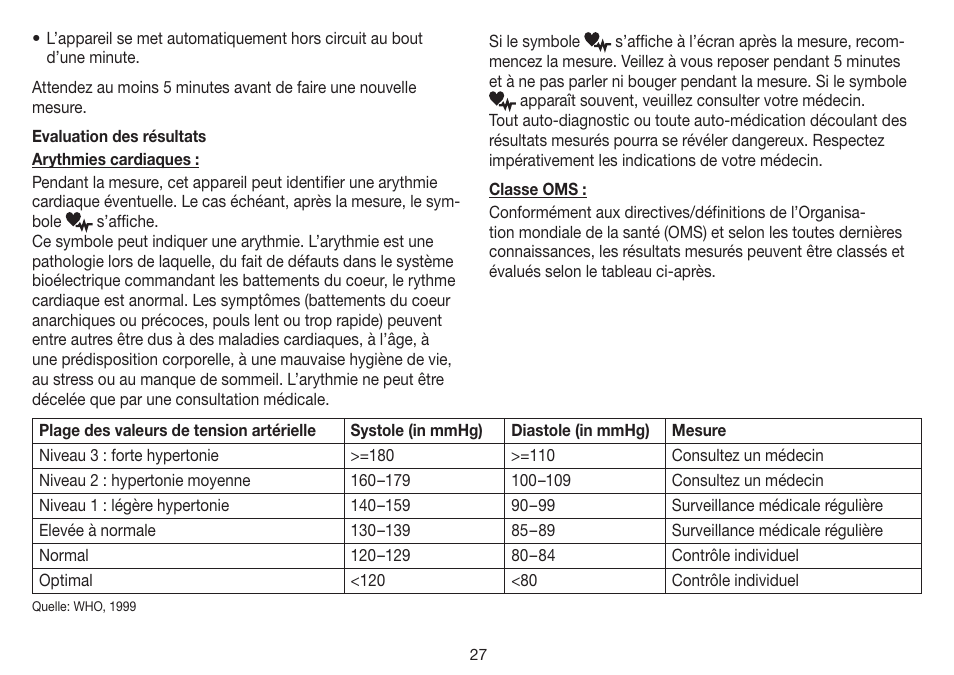 Beurer BM 35 User Manual | Page 27 / 80