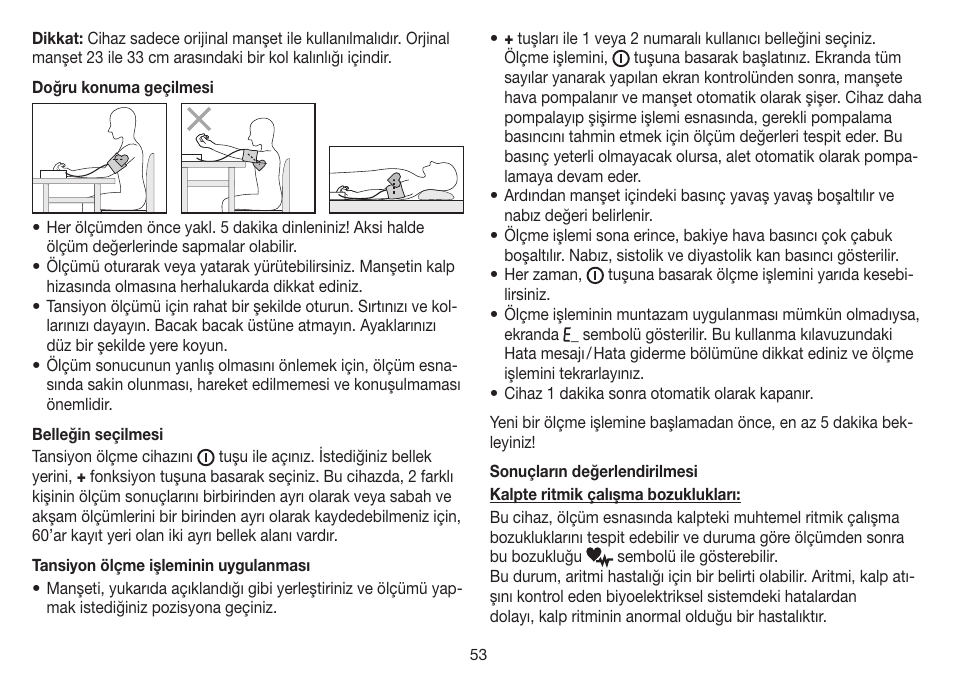 Beurer BM 35 User Manual | Page 53 / 80