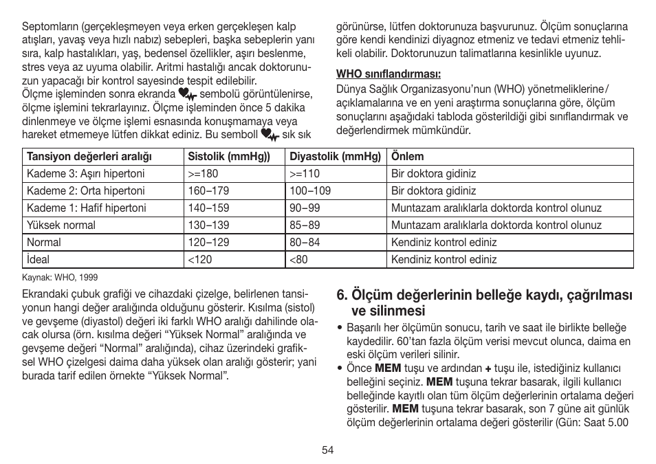 Beurer BM 35 User Manual | Page 54 / 80