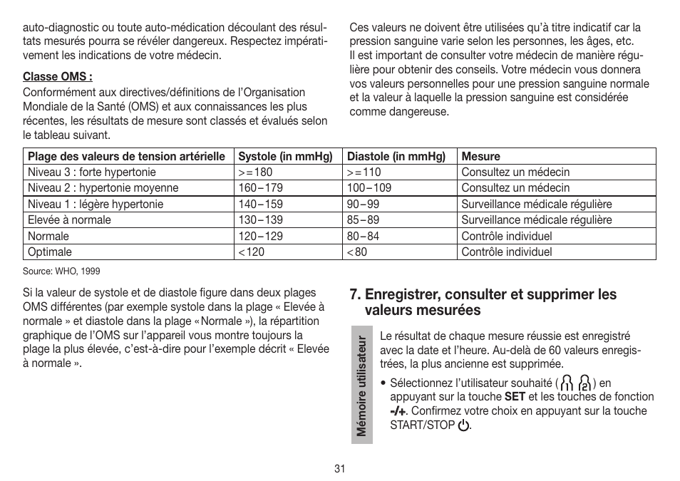 Beurer BM 40 User Manual | Page 31 / 92