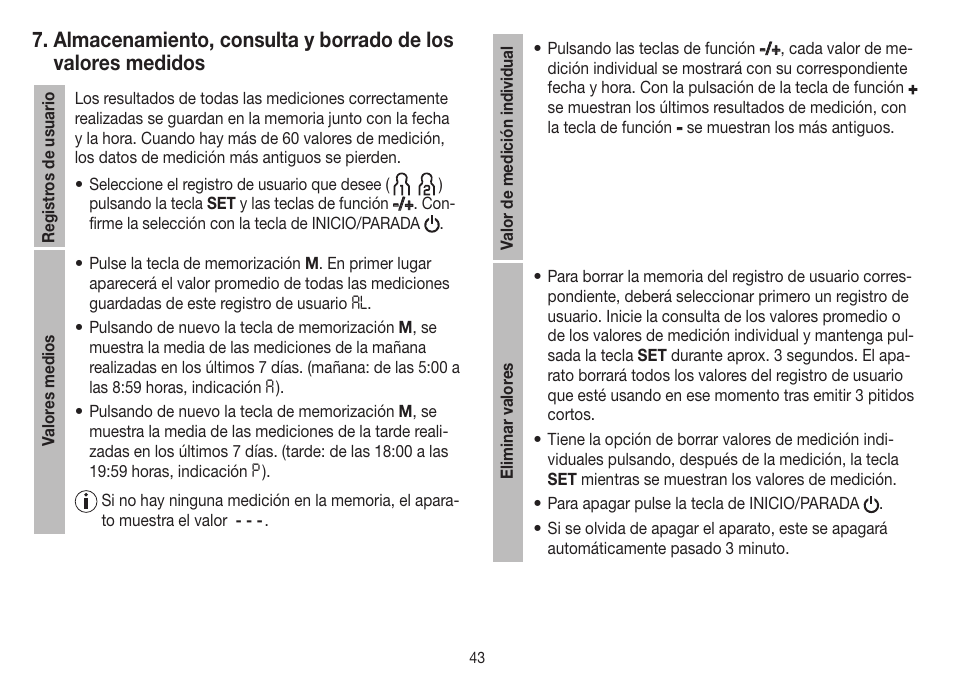 Beurer BM 40 User Manual | Page 43 / 92