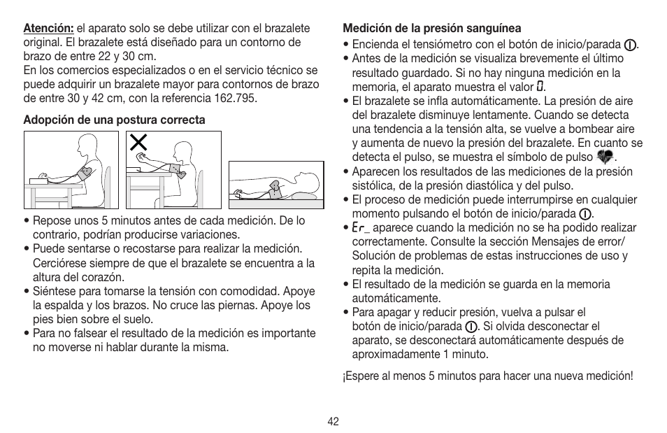 Beurer BM 44 User Manual | Page 42 / 100