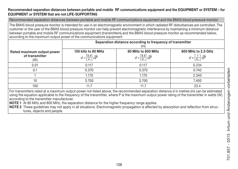 Beurer BM 45 User Manual | Page 108 / 108