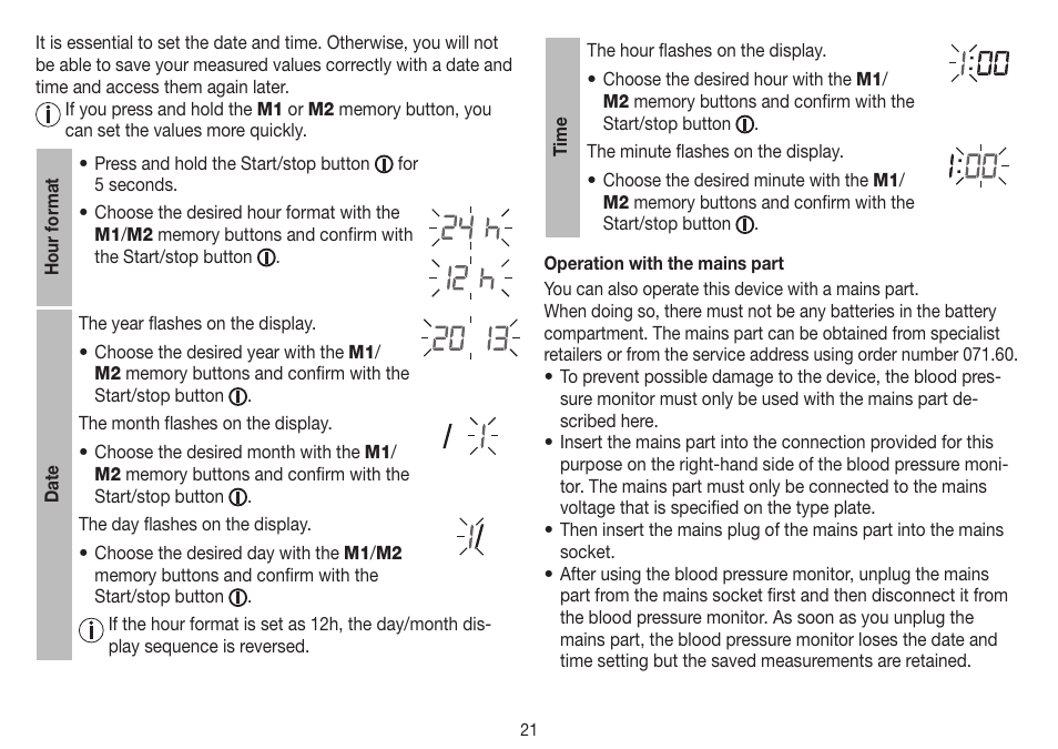 Beurer BM 45 User Manual | Page 21 / 108