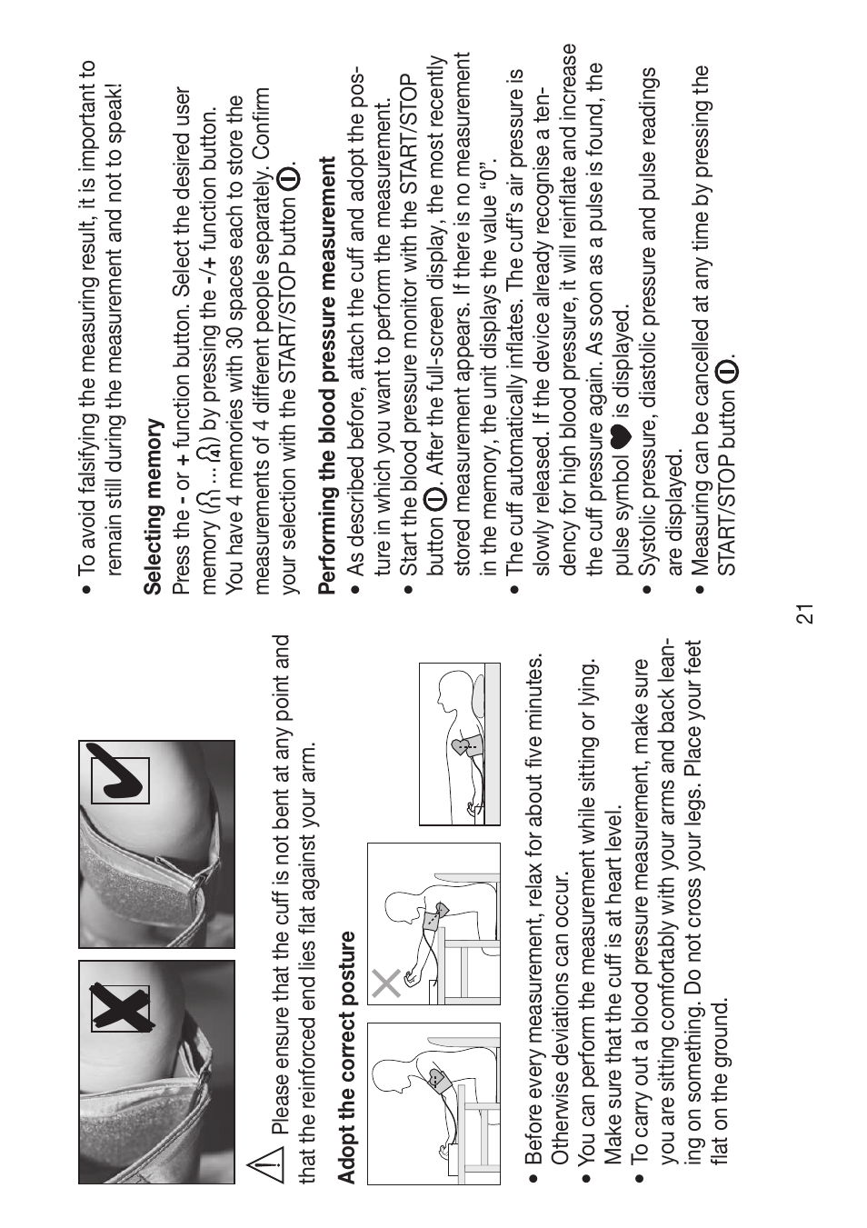 Beurer BM 47 User Manual | Page 21 / 104