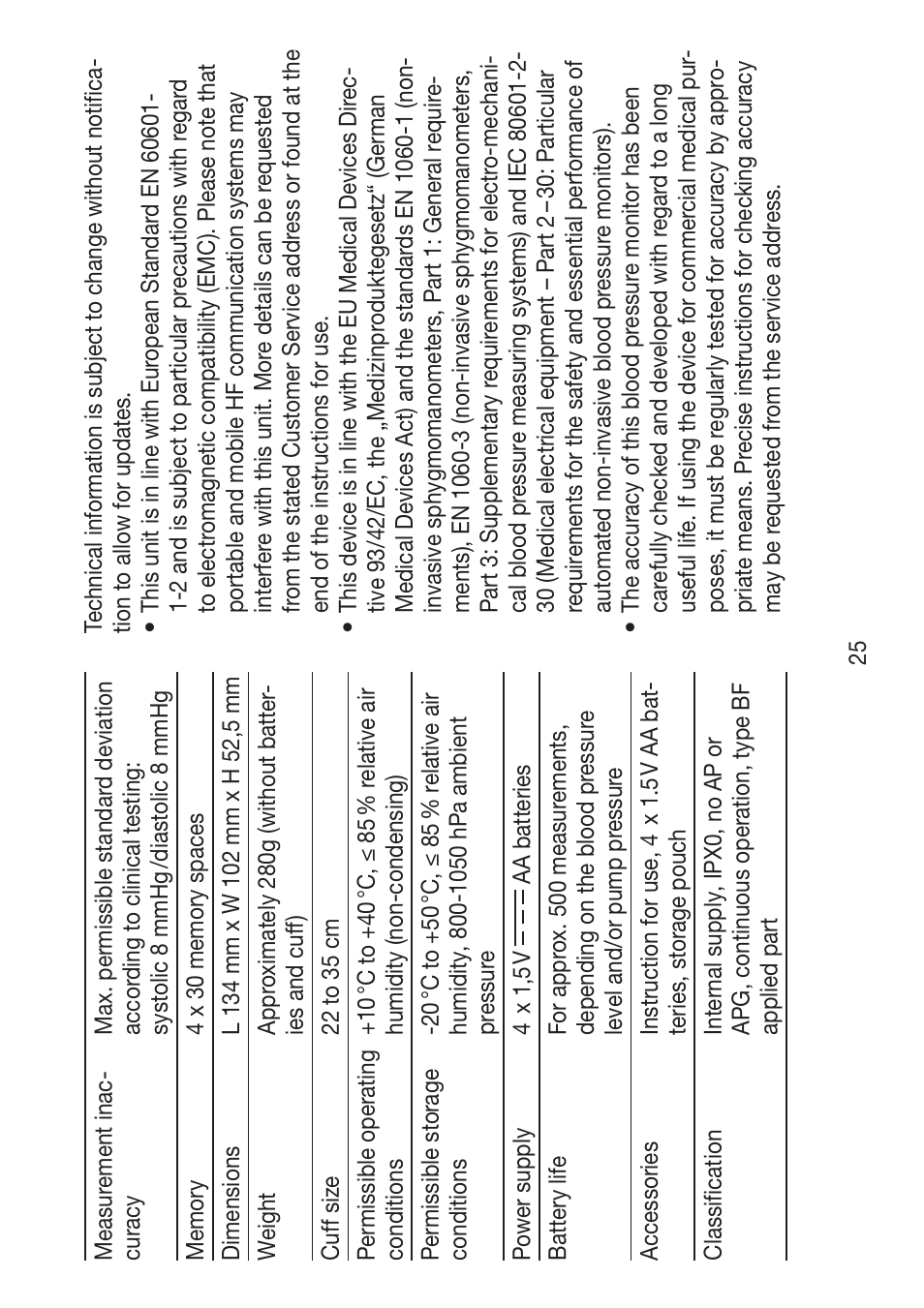 Beurer BM 47 User Manual | Page 25 / 104
