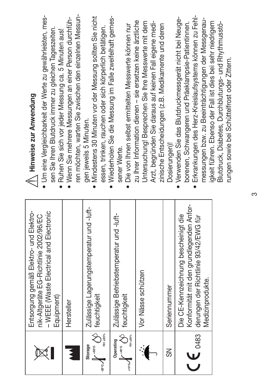 Beurer BM 47 User Manual | Page 3 / 104