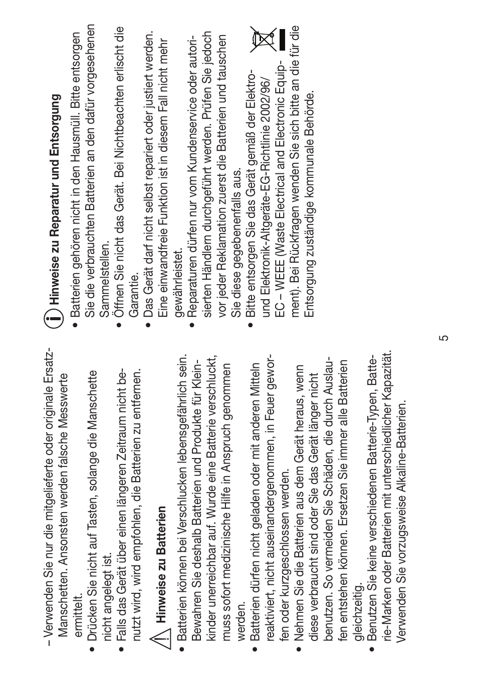 Beurer BM 47 User Manual | Page 5 / 104