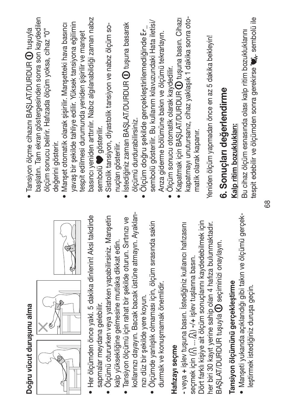 Sonuçları değerlendirme | Beurer BM 47 User Manual | Page 68 / 104