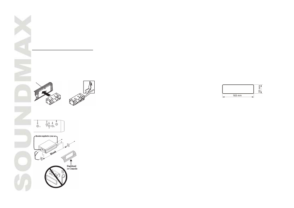 Installation/connections | SoundMax SM-CMD3004 User Manual | Page 4 / 80