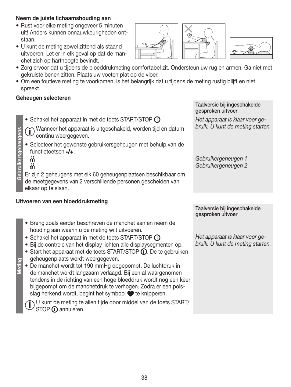 Beurer BM 49 User Manual | Page 38 / 56