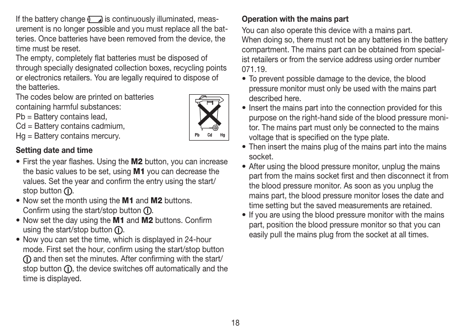 Beurer BM 60 User Manual | Page 18 / 100