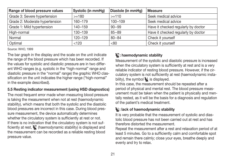 Beurer BM 60 User Manual | Page 21 / 100