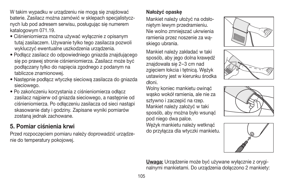 Beurer BM 65 User Manual | Page 105 / 116