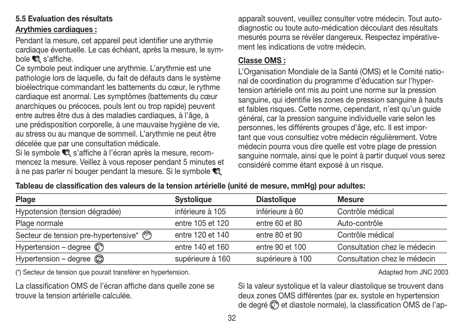 Beurer BM 70 User Manual | Page 32 / 100