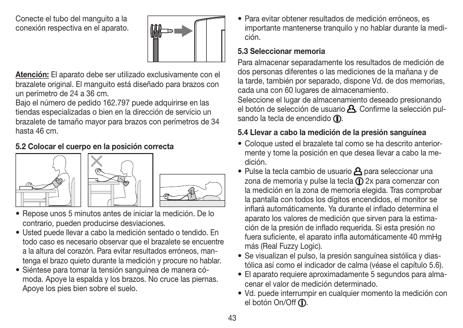 Beurer BM 70 User Manual | Page 43 / 100
