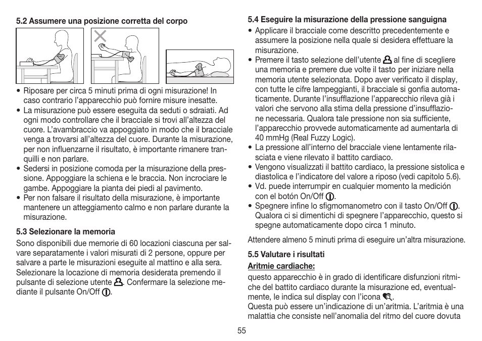 Beurer BM 70 User Manual | Page 55 / 100