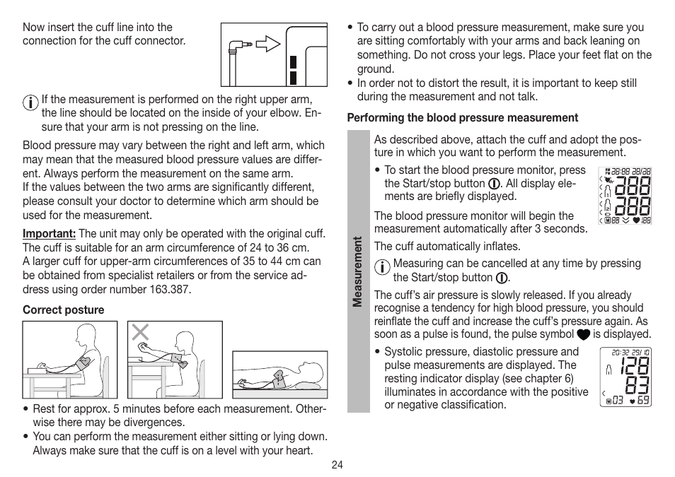 Beurer BM 75 User Manual | Page 24 / 128