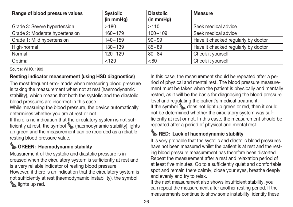 Beurer BM 75 User Manual | Page 26 / 128