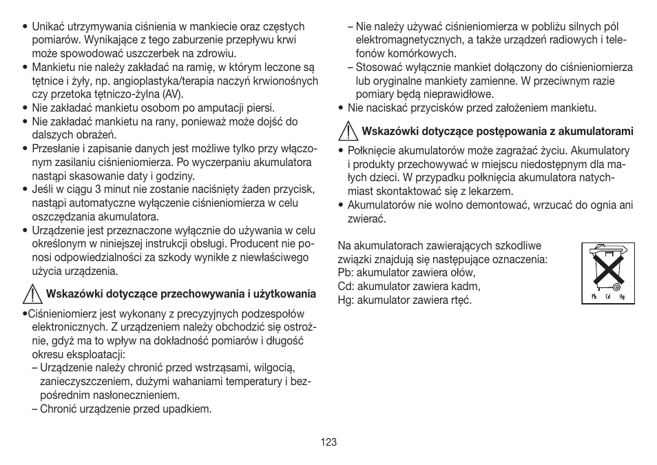 Beurer BM 85 User Manual | Page 123 / 144