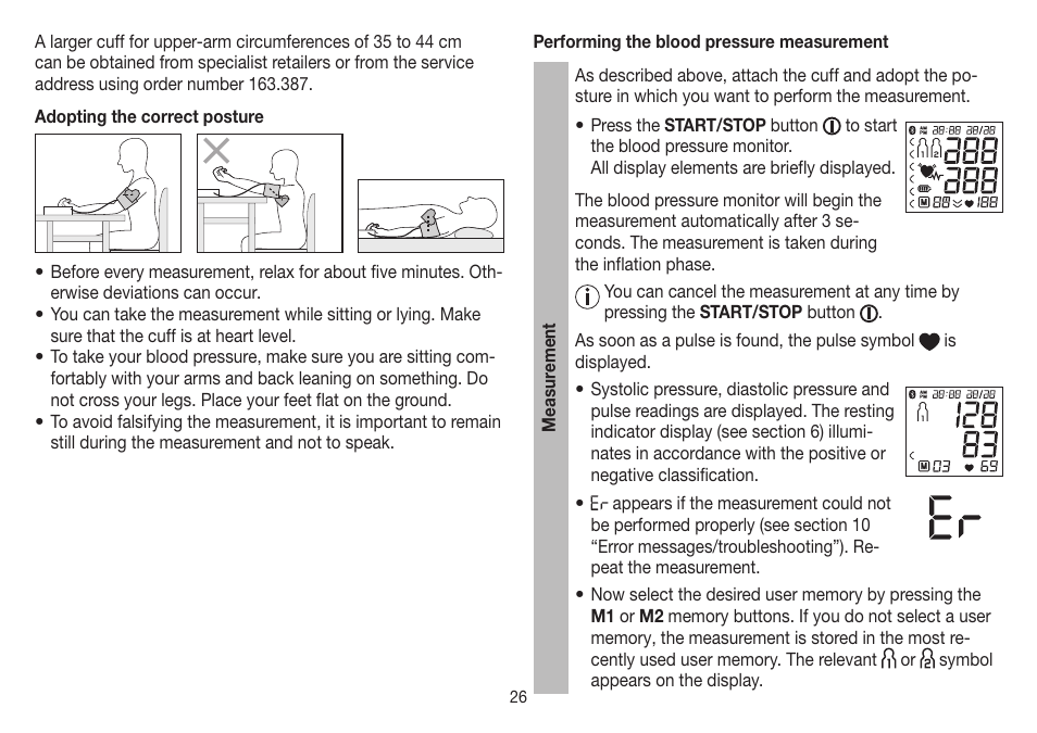 Beurer BM 85 User Manual | Page 26 / 144